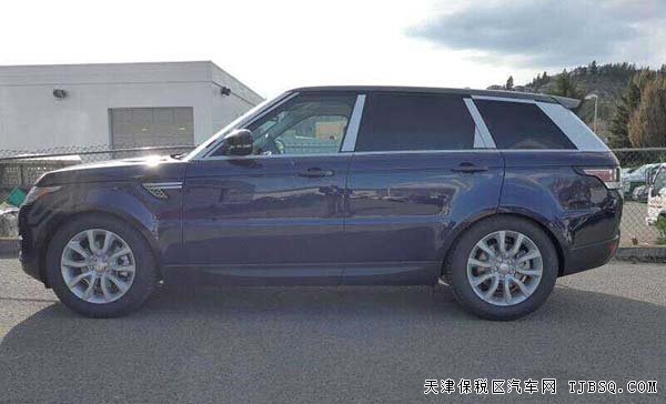 路虎揽胜运动版平行进口现车 盛夏魅蓝冰点速降