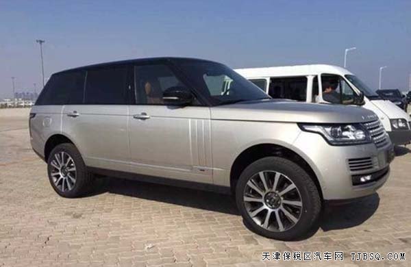 15款路虎揽胜5.0创世加长 卢克索灰银现车报价