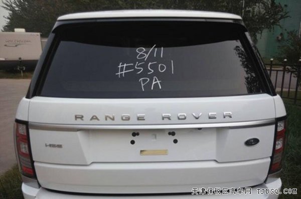 2015款路虎揽胜3.0T行政越野 天津港现车报价