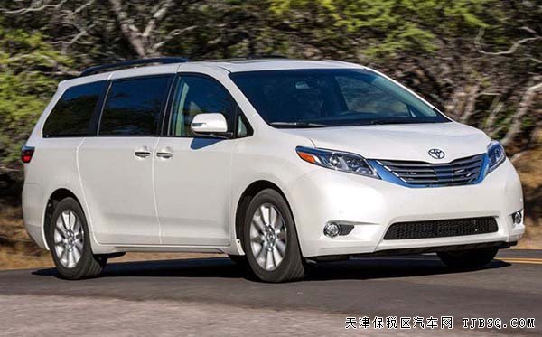 进口丰田塞纳3.5L商务车 2015款豪华MPV现车购