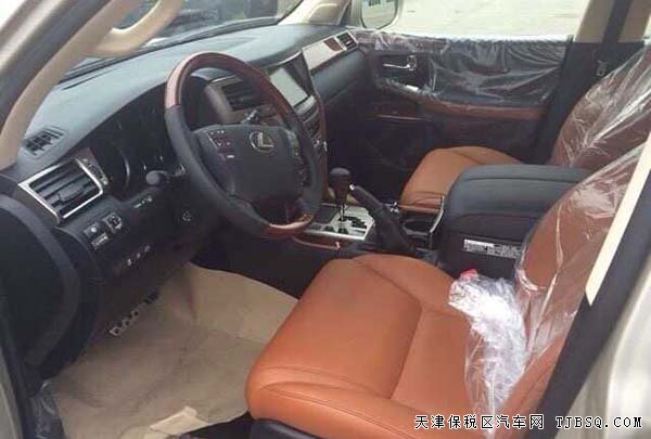 2015款雷克萨斯LX570 天津港口现车优惠幅度多