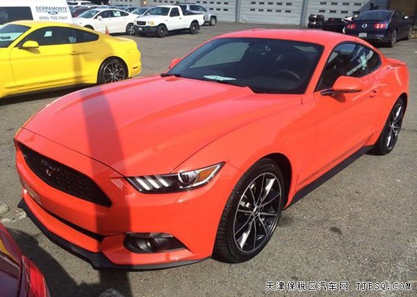 2015款福特野马2.3T加版 备胎/电眼天津港现车33.5万