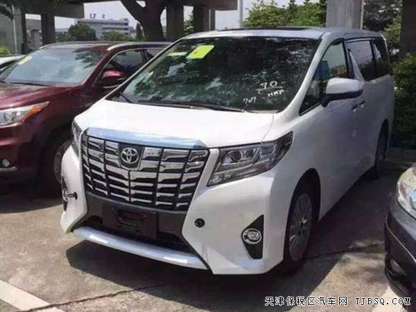 2016款丰田埃尔法3.5L保姆车 天津港预定特惠
