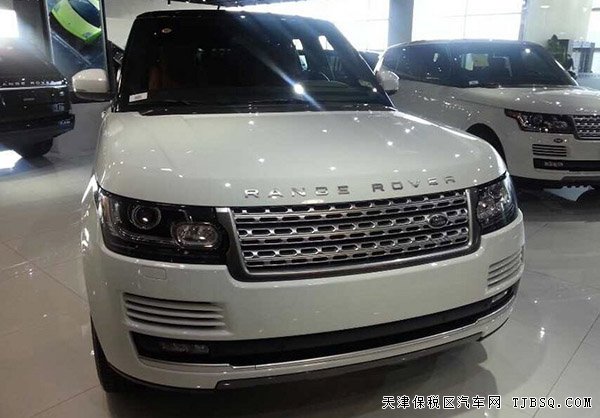 2015款路虎揽胜欧版汽油 天津港现车震撼来袭