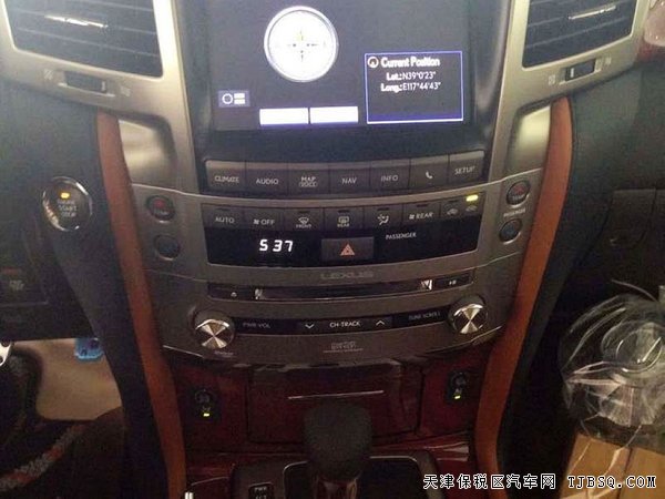 15款雷克萨斯LX570中东版 天津港现车优惠折扣