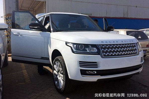 15款路虎揽胜3.0T行政版 自贸区现车惊喜折扣