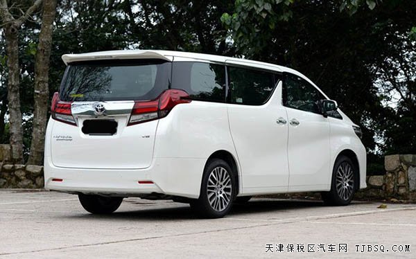 2016款丰田埃尔法豪华商务车 3.5L现车聚划算