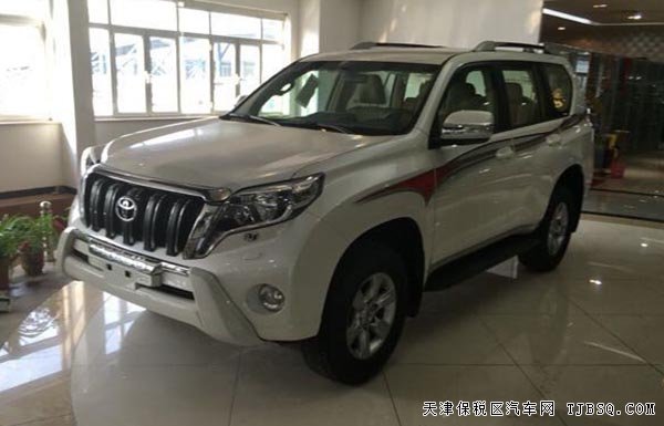 15款丰田普拉多2700中东版 9气囊/后挂/冰箱现车37.7万