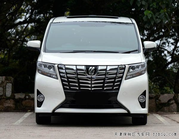 2016款丰田埃尔法3.5L商务车 天津港现车优选