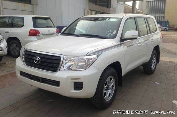 15/16款丰田酷路泽4000中东版 天津港现车49.5万起