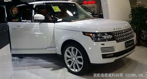 2015款路虎揽胜3.0T加长版 天津港现车优惠让利