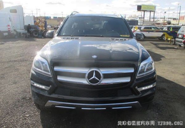 16款奔驰GL450美规版 P01/外观包/车道辅助包现车101万