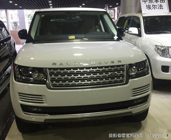 16款路虎揽胜3.0T行政加长版 天津港现车惠尽享