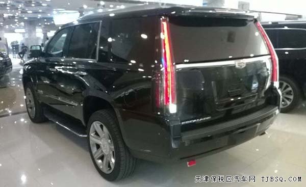 凯迪拉克凯雷德铂金加长版 天津港现车优惠购