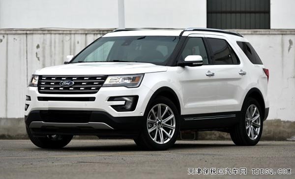 福特探险者2.3T美式越野车 16款七座SUV现车即刻拥有