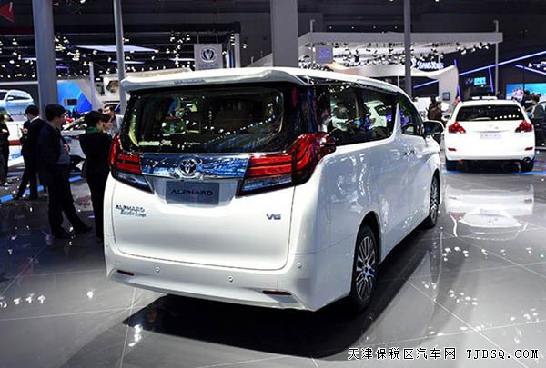 16款丰田埃尔法3.5L保姆车 天津港现车优惠走俏