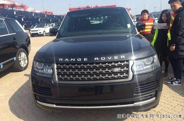 2016款路虎揽胜3.0T行政版 天津港自贸区现车优惠购