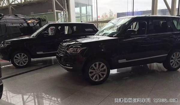 2016款路虎揽胜3.0T行政版 天津港自贸区现车劲惠
