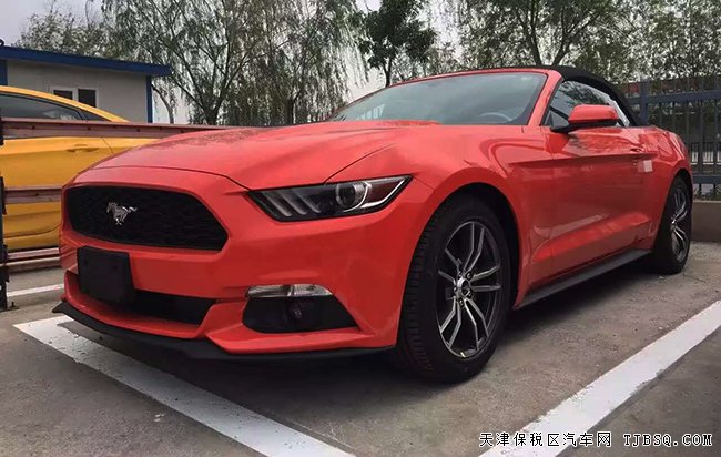 2016款福特野马2.3T敞篷版 18轮/前通风加热现车50万