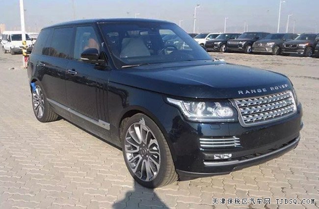 16款路虎揽胜5.0T创世加长版 天津港现车报价盛惠来袭