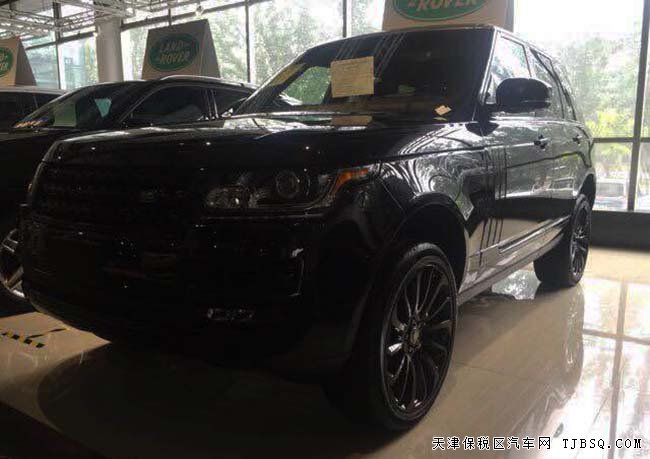 16款路虎揽胜3.0T加规黑耀版 柴油高配现车132万享折扣