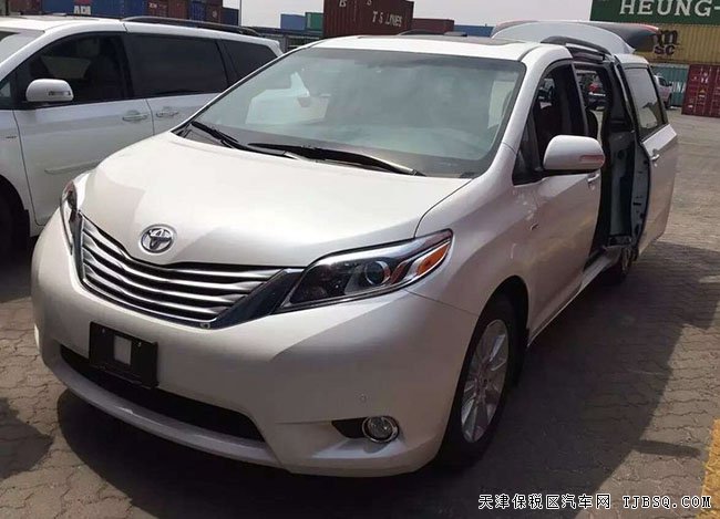 2016款丰田塞纳3.5L四驱版MPV 天津港现车中秋节优惠促