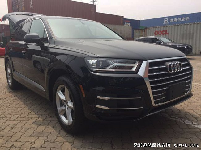 2017款奥迪Q7加拿大版七座 全景/三区空调现车70万乐享