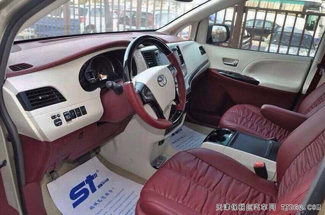 16款丰田塞纳3.5L四驱版商务车 平行进口绚丽热卖