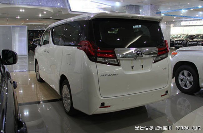 2016款丰田埃尔法3.5L保姆车 天津港现车优惠走俏