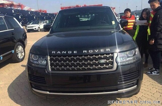 16款路虎揽胜3.0T行政版报价 天津港现车优惠起航