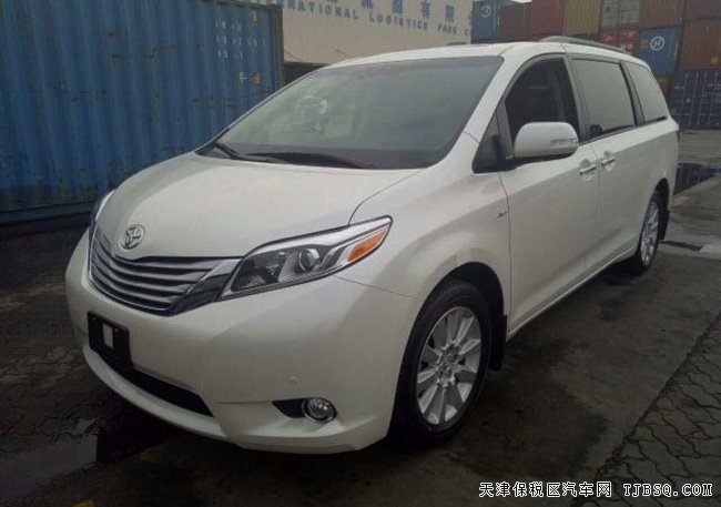 16款丰田塞纳3.5L四驱顶配版 天津港现车盛惠来袭