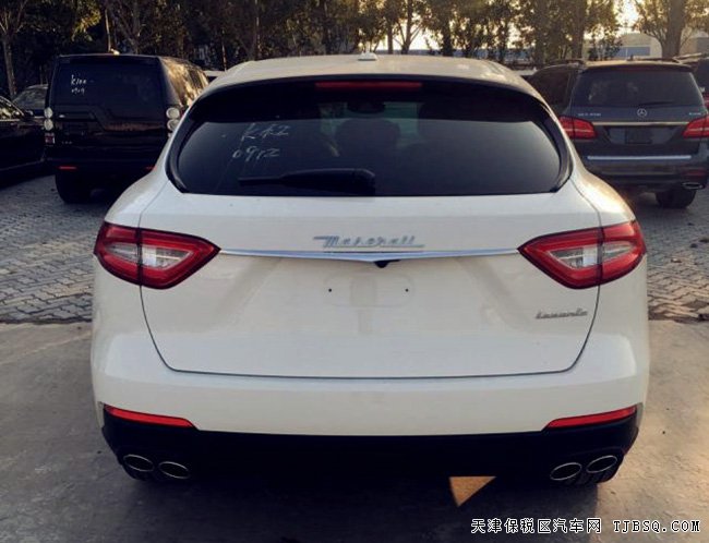 17款玛莎拉蒂levante美规版 莱万特现车港口热卖