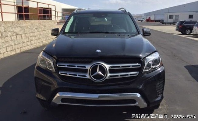 2017款奔驰GLS450七座SUV 平行进口车天津港呈现