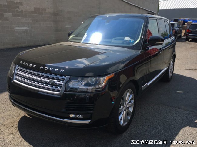 2016款路虎揽胜3.0T行政版 天津港现车优惠促销