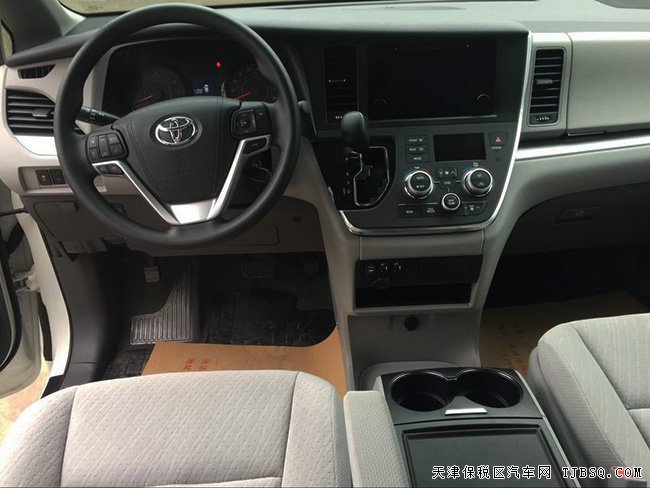 平行进口丰田塞纳3.5L商务MPV 17款现车港口乐享