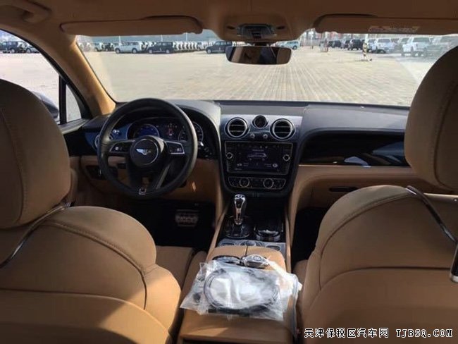 2017款宾利添越6.0T W12豪华SUV 天津港现车优惠尊享