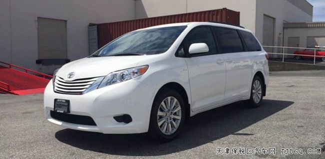 2017款丰田塞纳3.5L四驱版 平行进口MPV现车优惠购