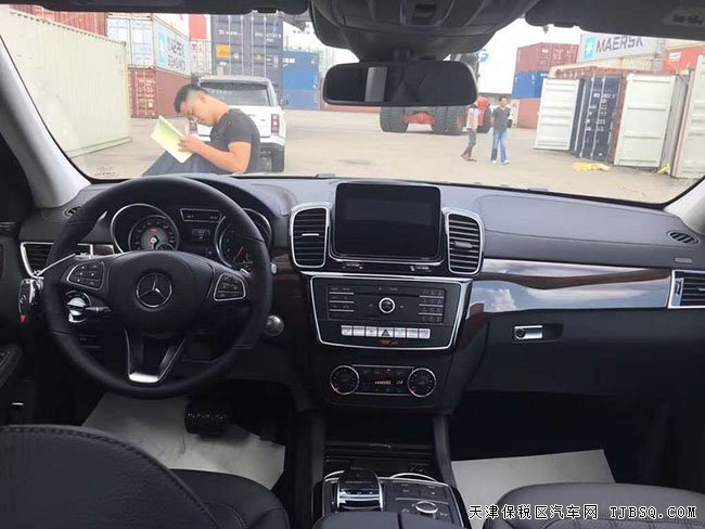 17款平行进口奔驰GLS450美规版 天津港现车优惠促
