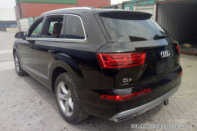 平行进口车奥迪Q七座SUV 17款现车自贸区热销