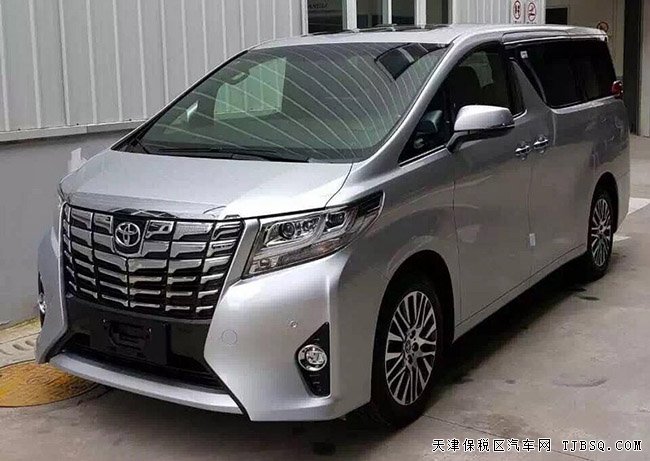 2017款丰田埃尔法3.5L保姆车 天津港现车尽享奢华