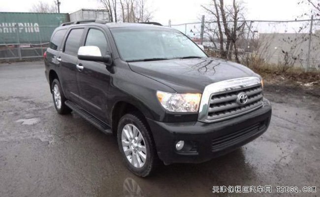 2017款丰田红杉5700白金版接受预定 平行进口车115万起