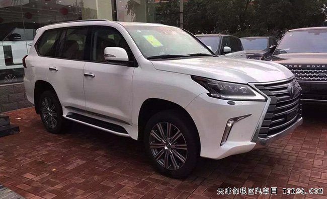 2017款雷克萨斯LX570中东版 天津港口现车即刻拥有