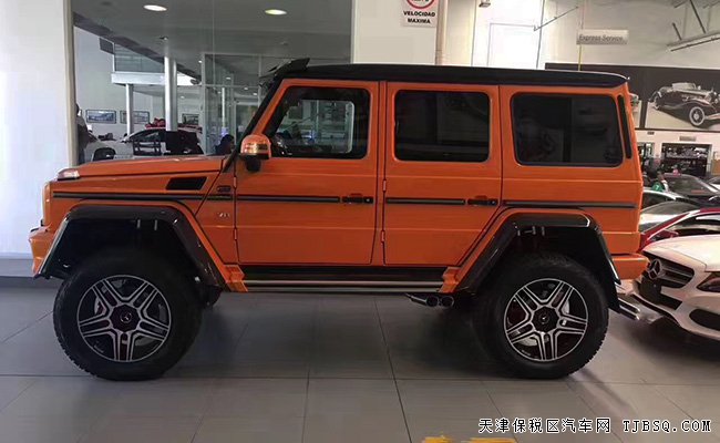 17款奔驰G500欧规版4x4 22轮/三把锁/AMG包围现车400万