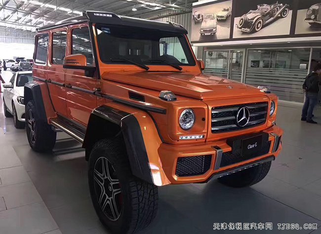 17款奔驰G500欧规版4x4 22轮/三把锁/AMG包围现车400万
