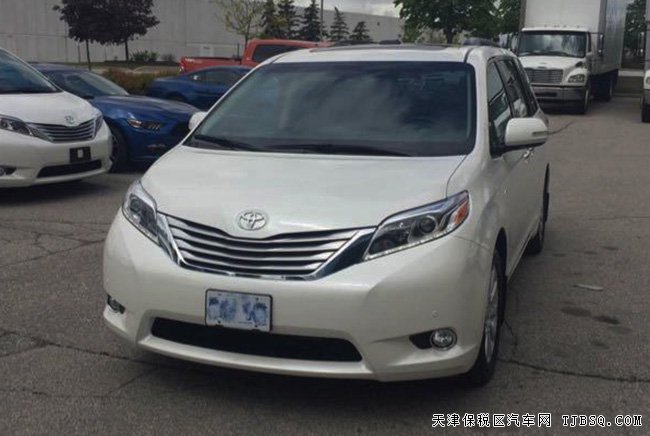 17款丰田塞纳3.5L两驱版/四驱版 平行进口车报价48万起