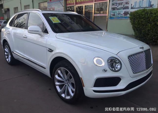 2017款宾利添越6.0T欧规版 21轮/全景天窗现车458万即购