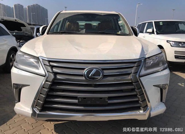 17款雷克萨斯LX570中东版 21轮/雷达测距/8座现车155万
