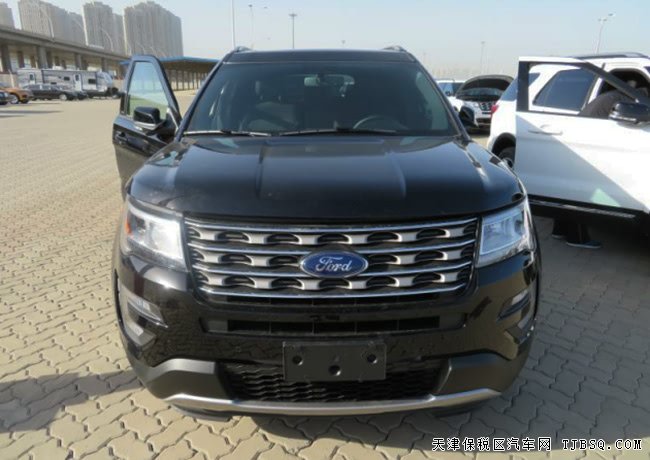 17款福特探险者2.3T加规版 7座/双天窗/18轮现车40.5万