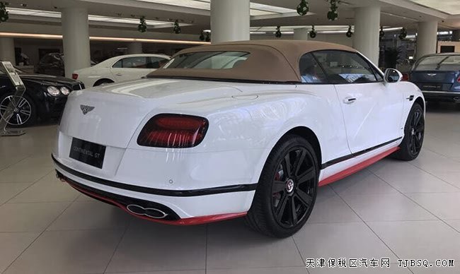 2017款宾利欧陆敞篷版 天津港现车热卖优惠购