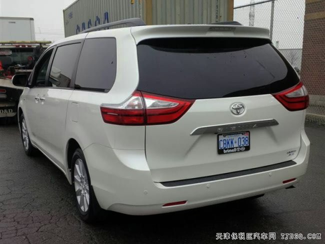 2017款丰田塞纳3.5L四驱顶配版 平行进口车报价61.5万购